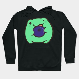 Frog with a blueberry Hoodie